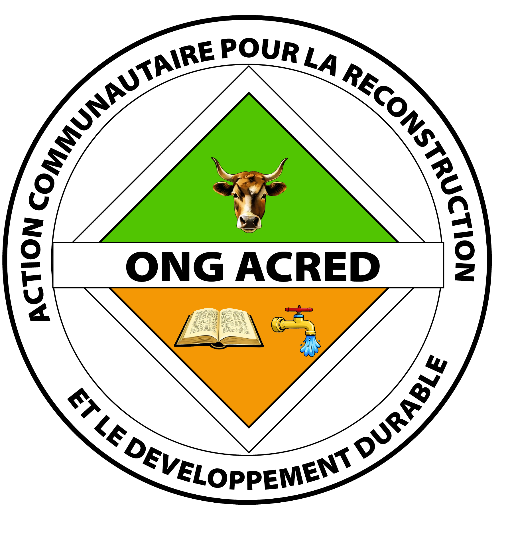 Logo officiel de l’ONG ACRED