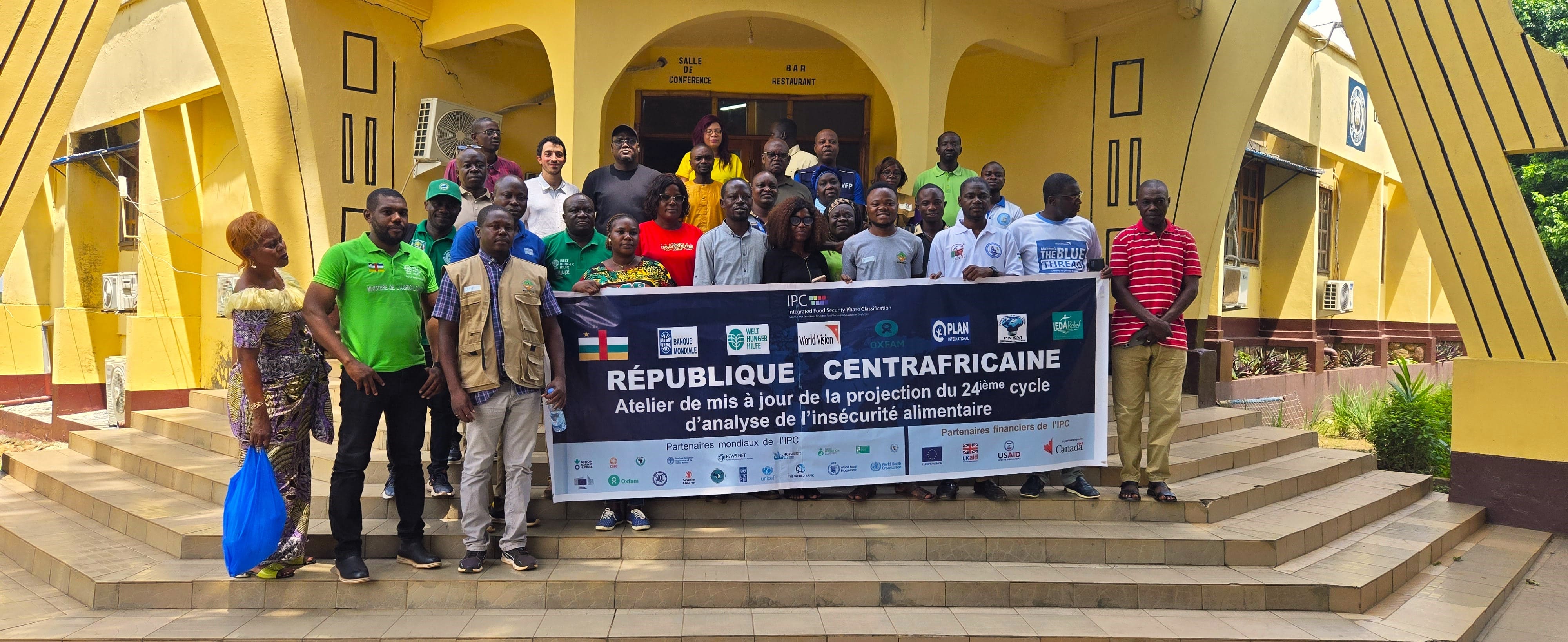 Clôture d’atelier de mis à jour de la projection du 24 ième cycle d’analyse de l’insécurité alimentaire en République Centrafricaine